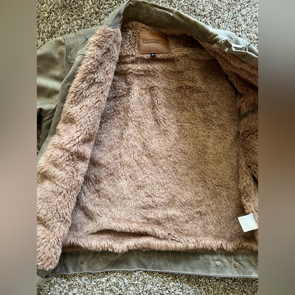 Freenote Cloth San Juan Capistrano Riders jacket waxed canvas tobacco Men Small - Picture 11 of 14